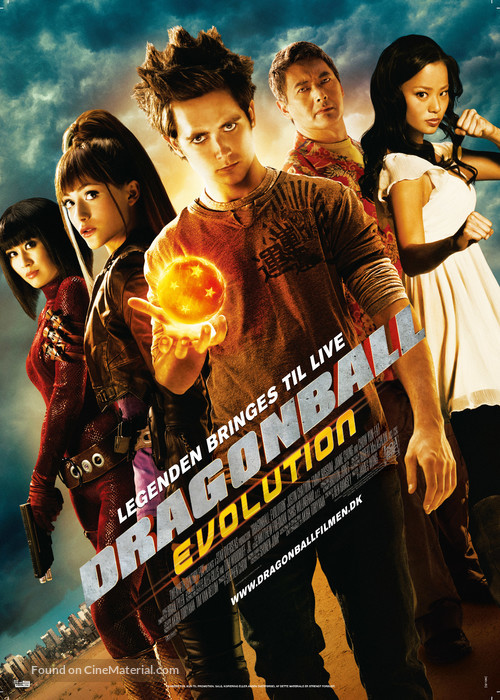Dragonball Evolution - Danish Movie Poster