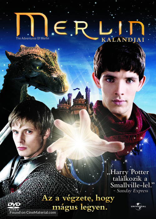 &quot;Merlin&quot; - Hungarian DVD movie cover
