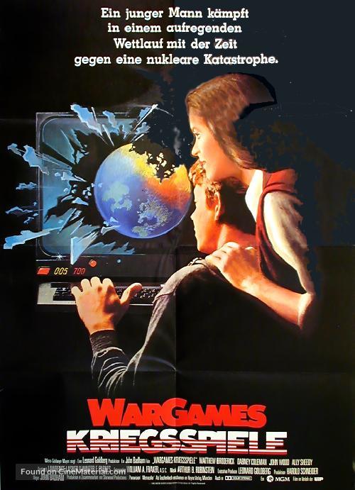 WarGames - German Movie Poster