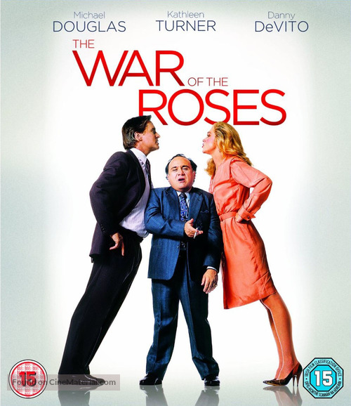The War of the Roses - British Blu-Ray movie cover