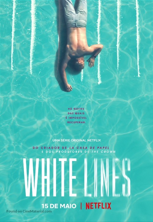 &quot;White Lines&quot; - Portuguese Movie Poster