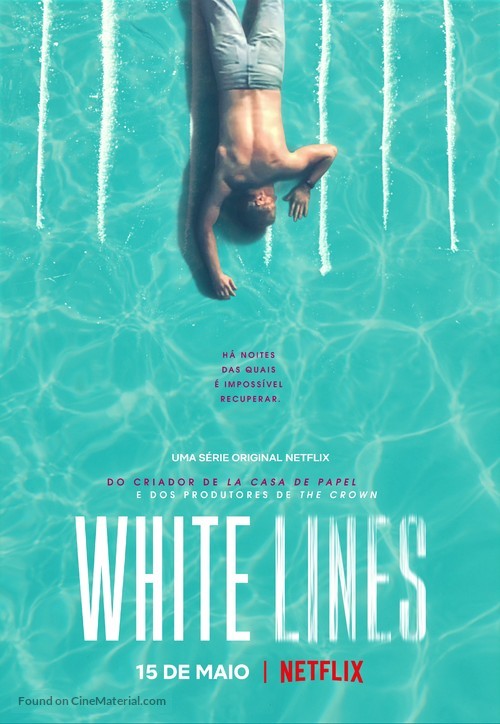 &quot;White Lines&quot; - Portuguese Movie Poster