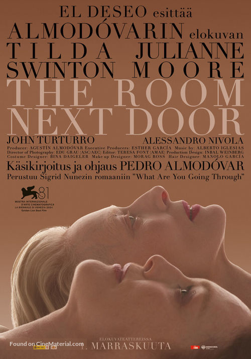 The Room Next Door - Finnish Movie Poster