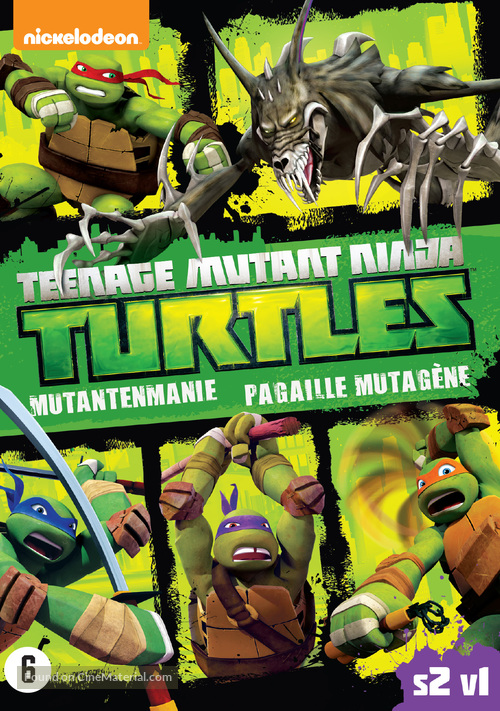 &quot;Teenage Mutant Ninja Turtles&quot; - Dutch DVD movie cover