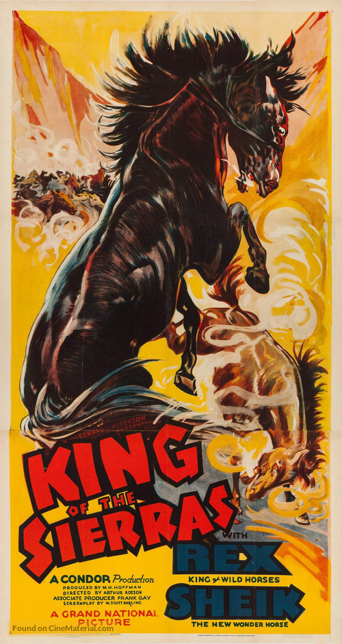 King of the Sierras - Movie Poster