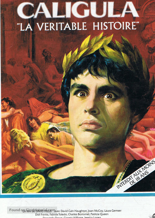 Caligola: La storia mai raccontata - French Movie Poster