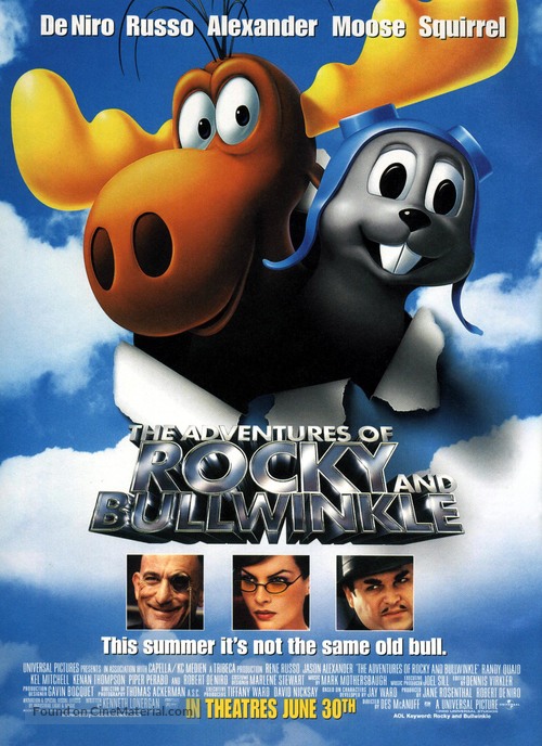The Adventures of Rocky &amp; Bullwinkle - Movie Poster