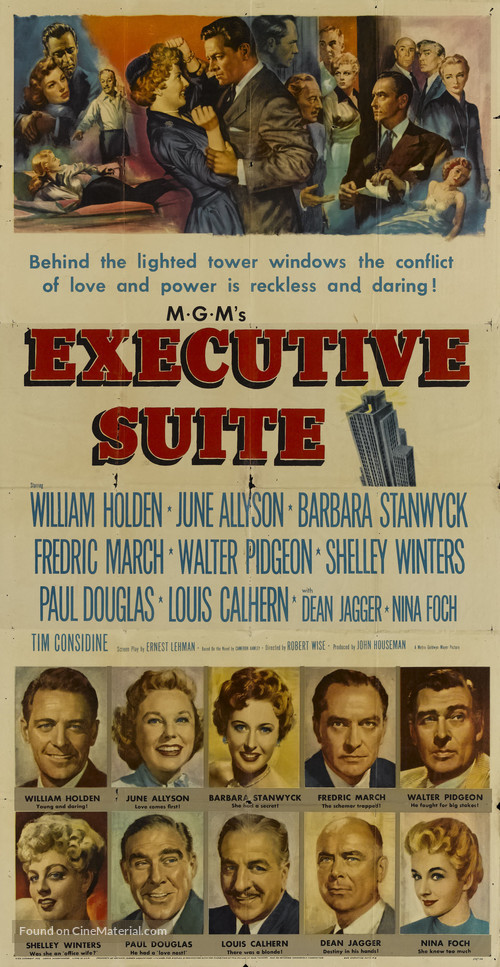 Executive Suite - Movie Poster