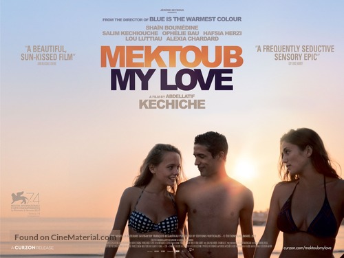 Mektoub, My Love: Canto Uno - British Movie Poster