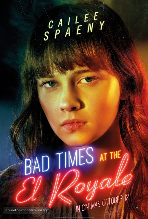 Bad Times at the El Royale - British Movie Poster