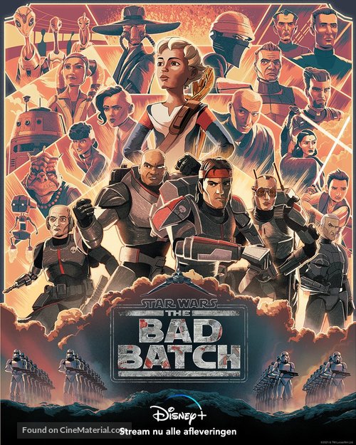 &quot;Star Wars: The Bad Batch&quot; - Dutch Movie Poster