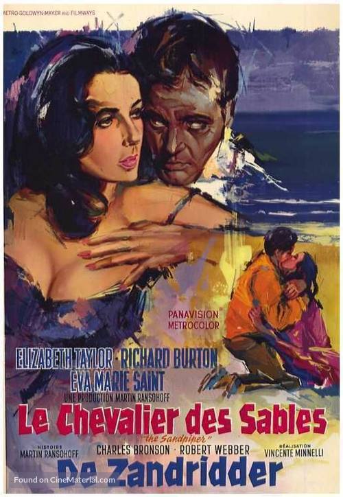 The Sandpiper - Belgian Movie Poster