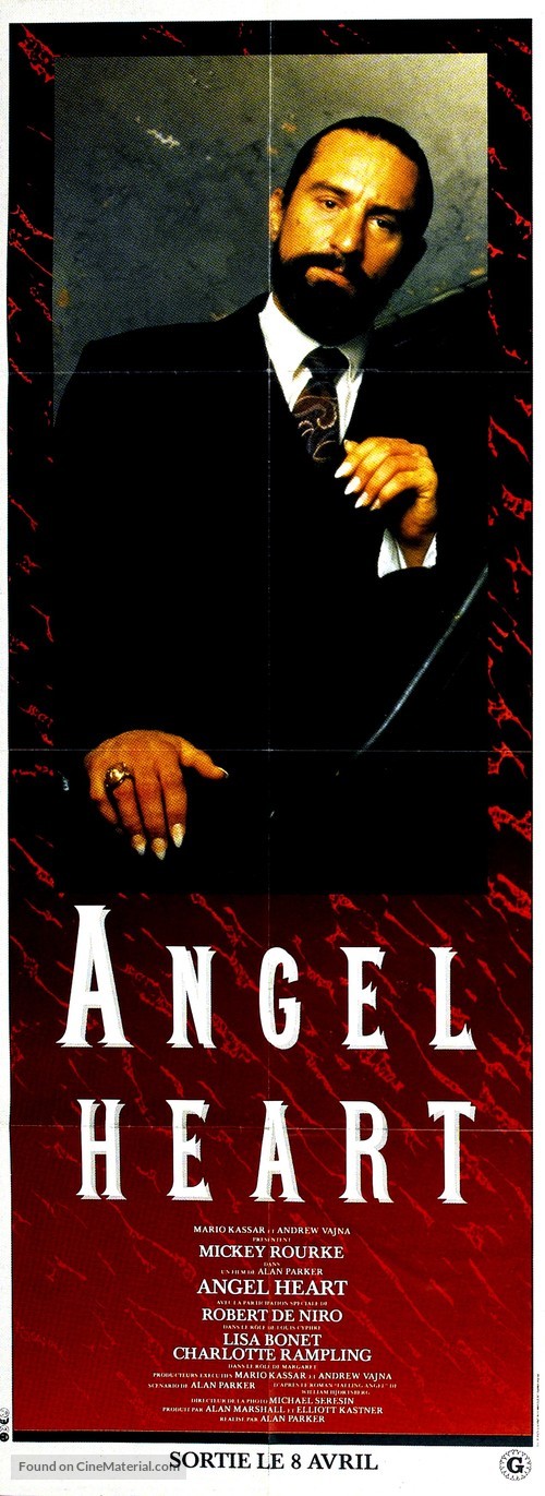 Angel Heart - French Movie Poster