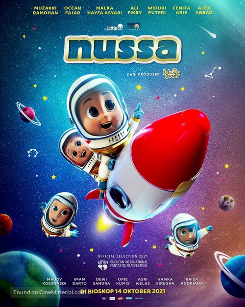 Nussa: The Movie - Indonesian Movie Poster