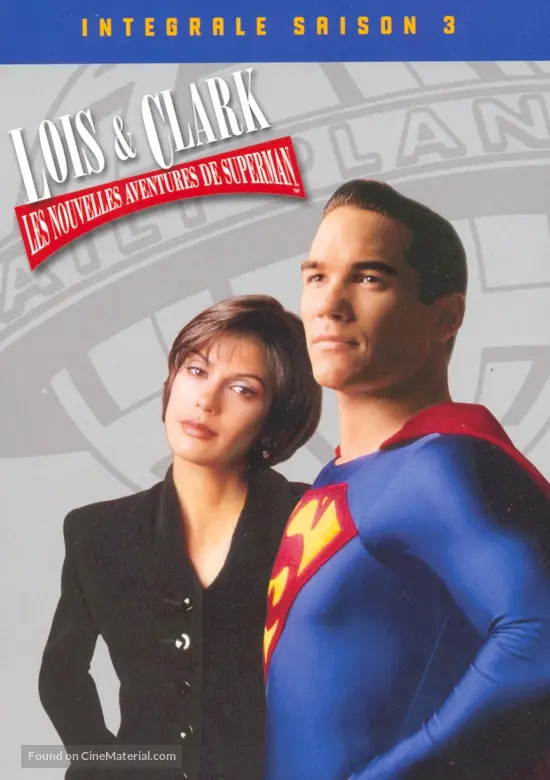 &quot;Lois &amp; Clark: The New Adventures of Superman&quot; - French DVD movie cover