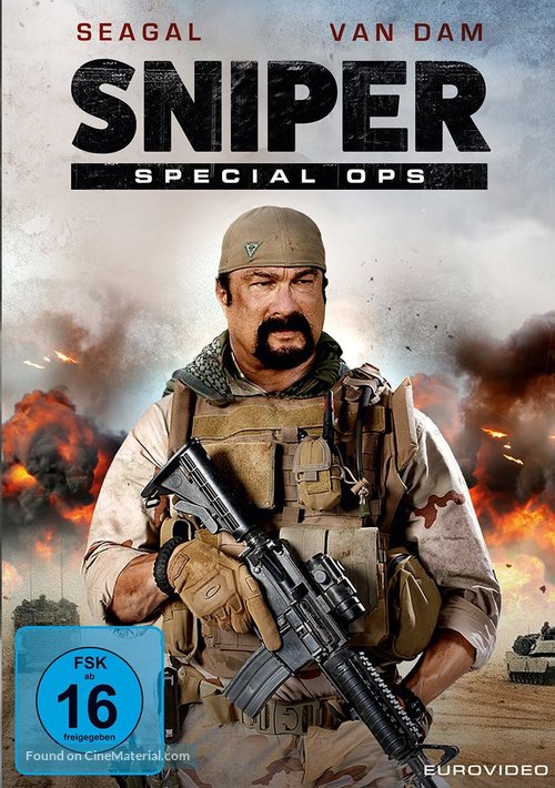 Sniper: Special Ops - German Movie Cover