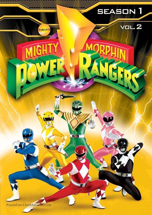 &quot;Mighty Morphin&#039; Power Rangers&quot; - DVD movie cover