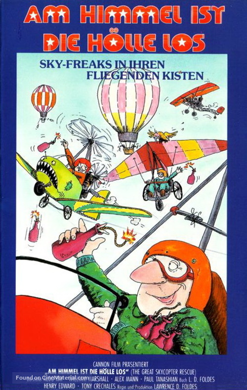 The Great Skycopter Rescue - German Movie Cover