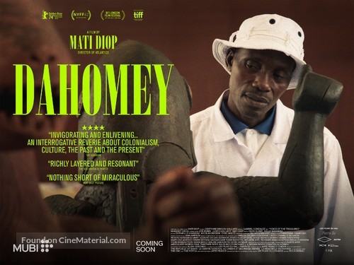 Dahomey - British Movie Poster