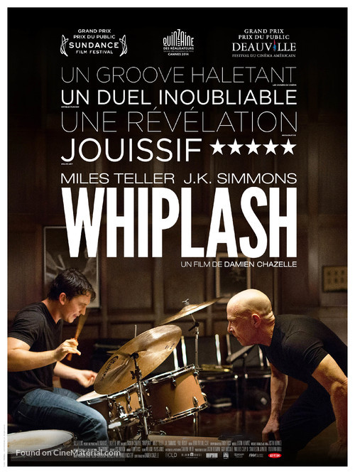 Whiplash - French Movie Poster