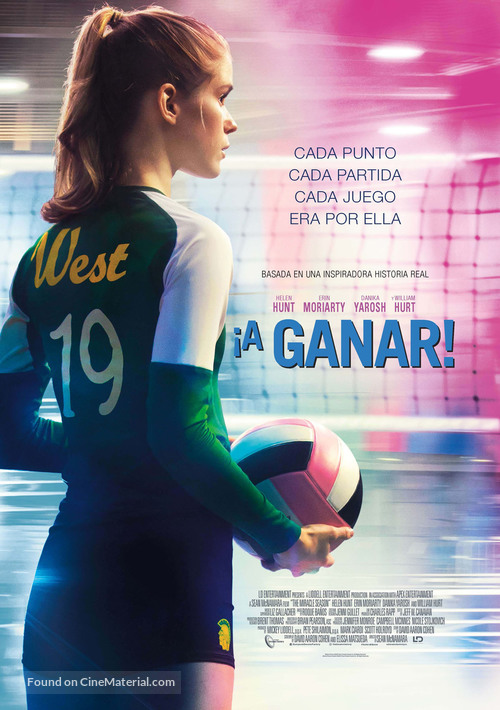 The Miracle Season - Spanish Movie Poster