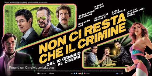 Non ci resta che il crimine - Italian Movie Poster