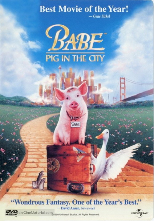 Babe: Pig in the City - Movie Cover