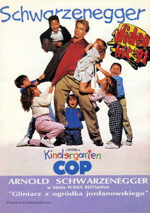 Kindergarten Cop - Polish poster