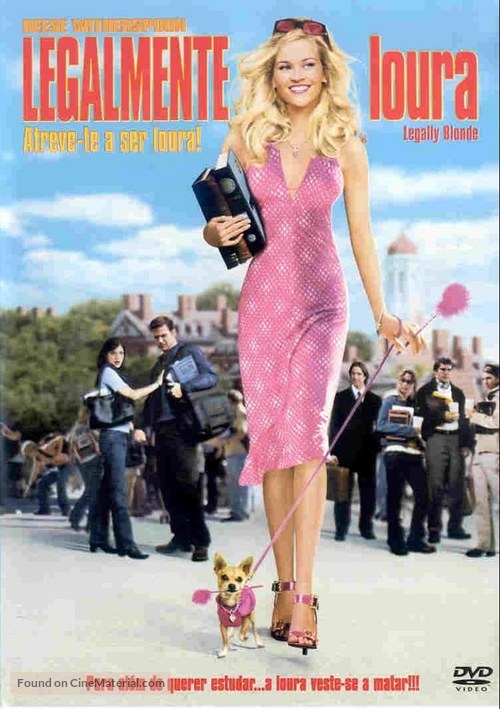 Legally Blonde - Portuguese DVD movie cover