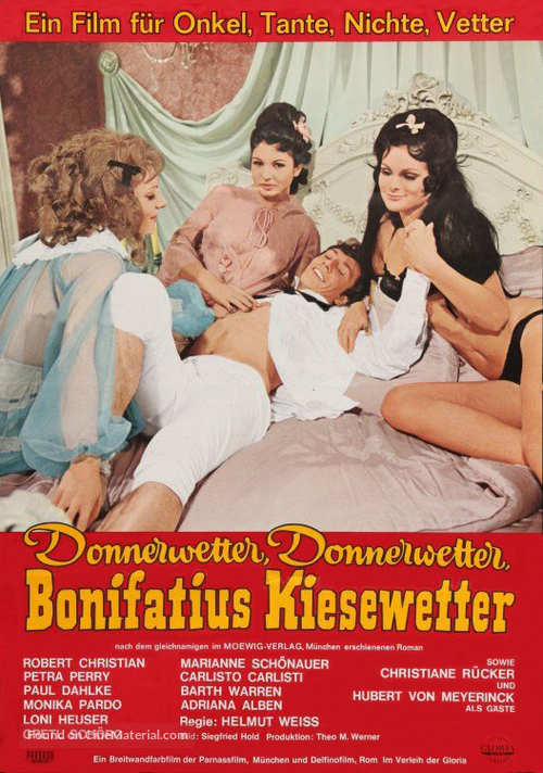 Donnerwetter! Donnerwetter! Bonifatius Kiesewetter - German Movie Poster