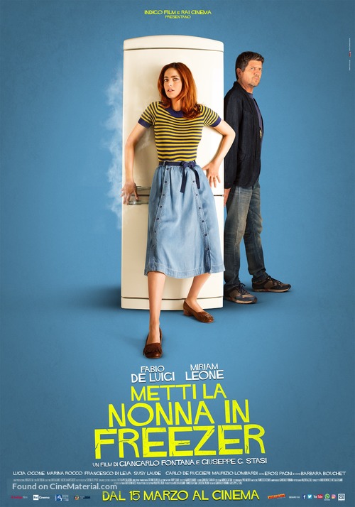 Metti la nonna in freezer - Italian Movie Poster