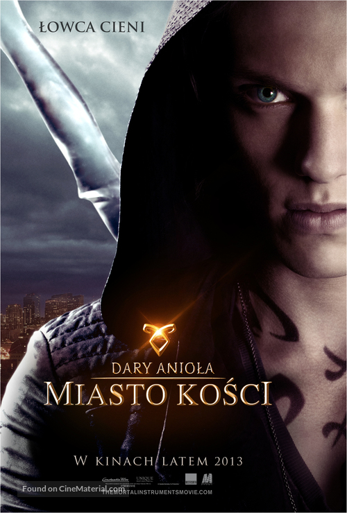 The Mortal Instruments: City of Bones - Polish Movie Poster