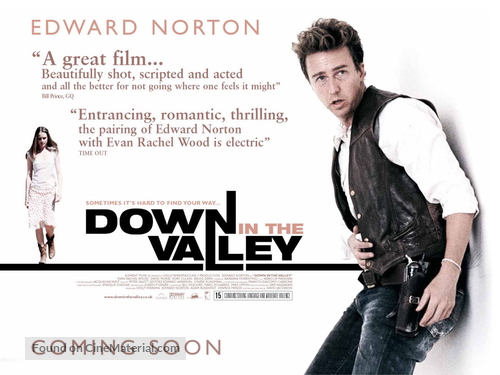 Down In The Valley - British Movie Poster