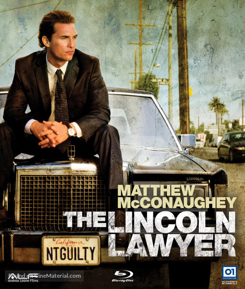 The Lincoln Lawyer - Italian Blu-Ray movie cover