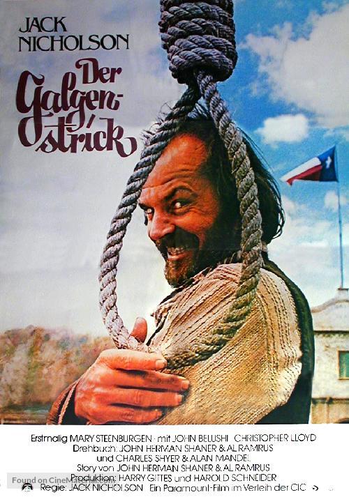 Goin&#039; South - German Movie Poster