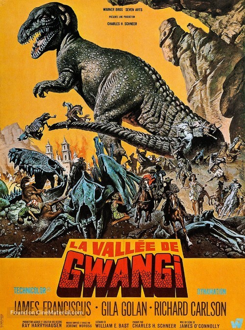 The Valley of Gwangi - French Movie Poster