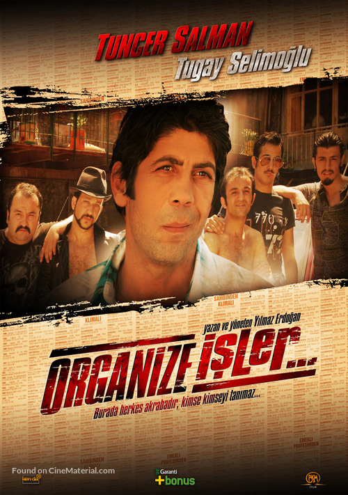 Organize isler - Turkish poster