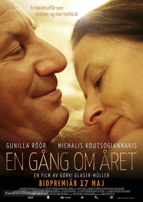 En g&aring;ng om &aring;ret - Swedish Movie Poster