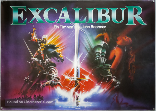 Excalibur - German Movie Poster