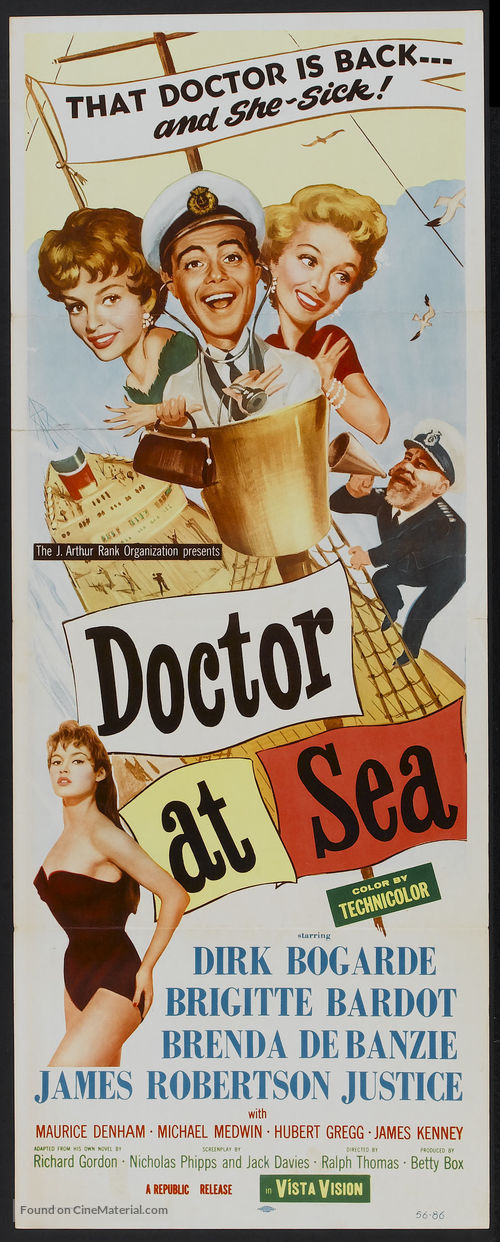 Doctor at Sea - Movie Poster