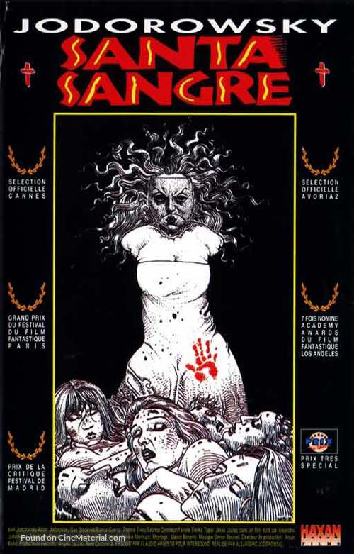 Santa sangre - French Movie Poster