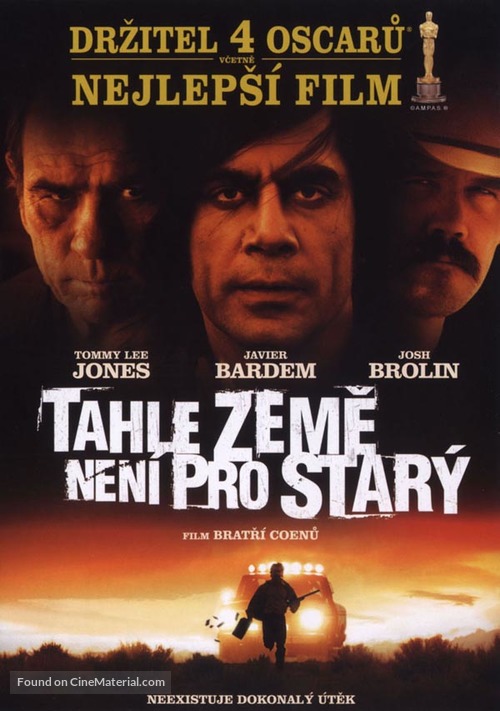 No Country for Old Men - Czech Movie Cover