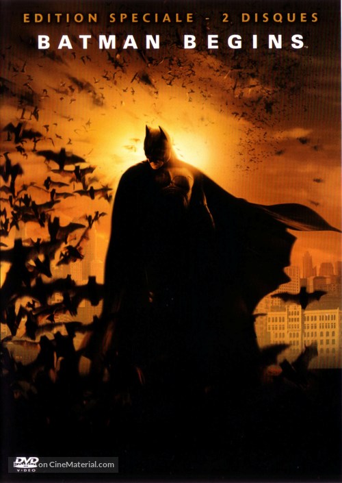 Batman Begins - French DVD movie cover