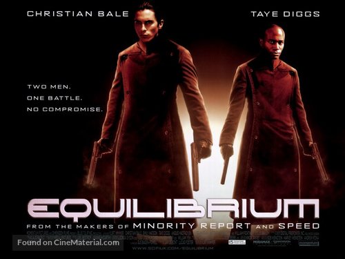 Equilibrium - British Movie Poster