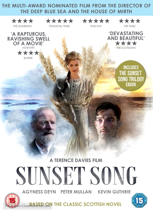 Sunset Song - British DVD movie cover