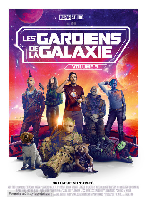 Guardians of the Galaxy Vol. 3 - French Movie Poster