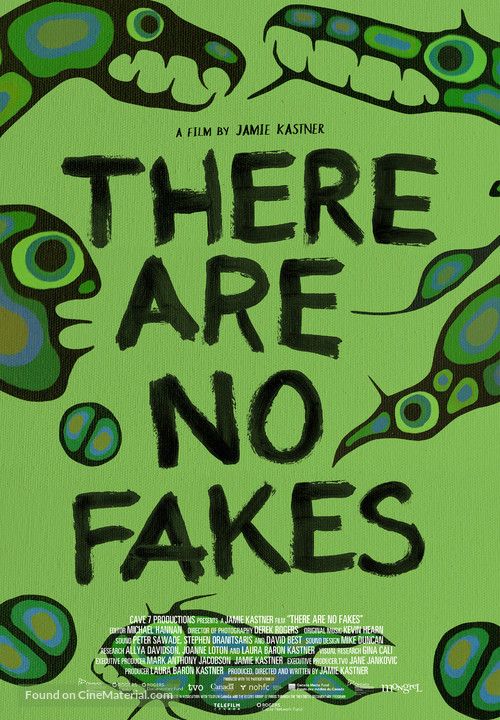 There Are No Fakes - Canadian Movie Poster