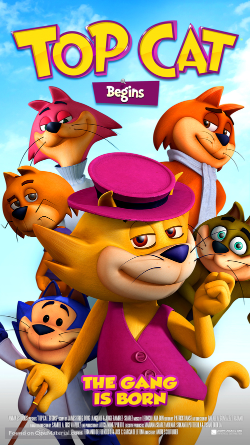 Top Cat Begins - Lebanese Movie Poster