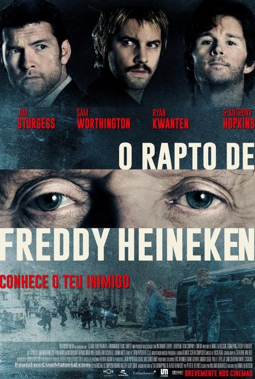 Kidnapping Mr. Heineken - Portuguese Movie Poster