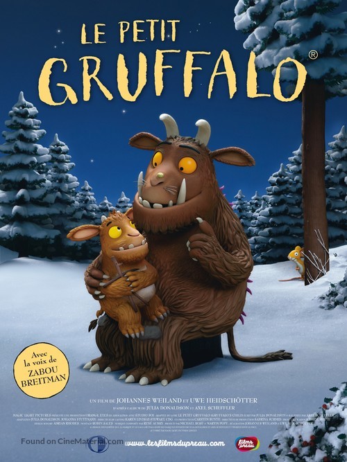 The Gruffalo&#039;s Child - French Movie Poster